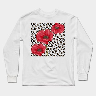 Leopard print Long Sleeve T-Shirt